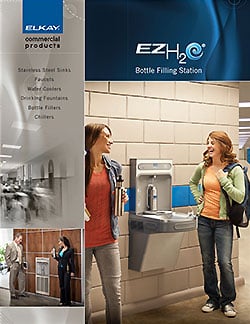 Air Delights presents Elkay EZH2O Water Bottle Drinking Station Brochure
